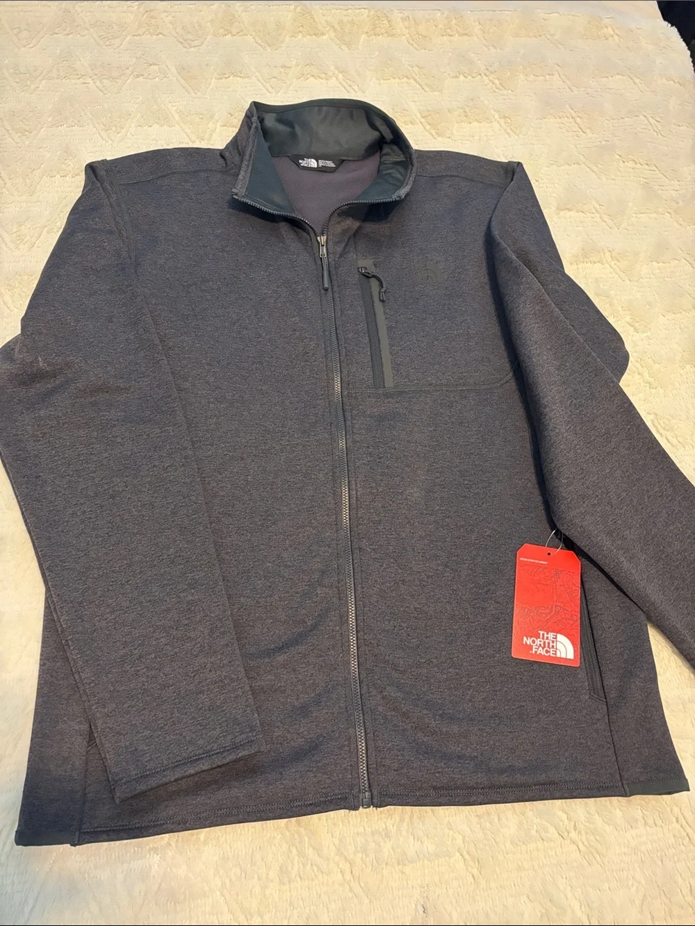 The North Face Men's Dark Gray Heather Performance Jacket